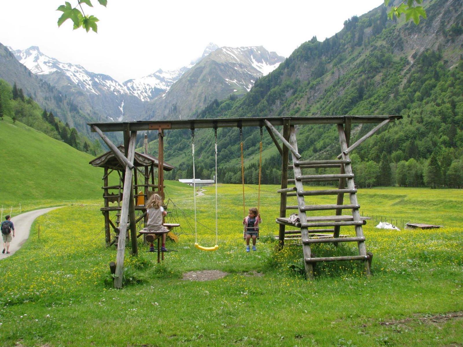 Ferienparadies Spielmannsau Oberstdorf Eksteriør bilde